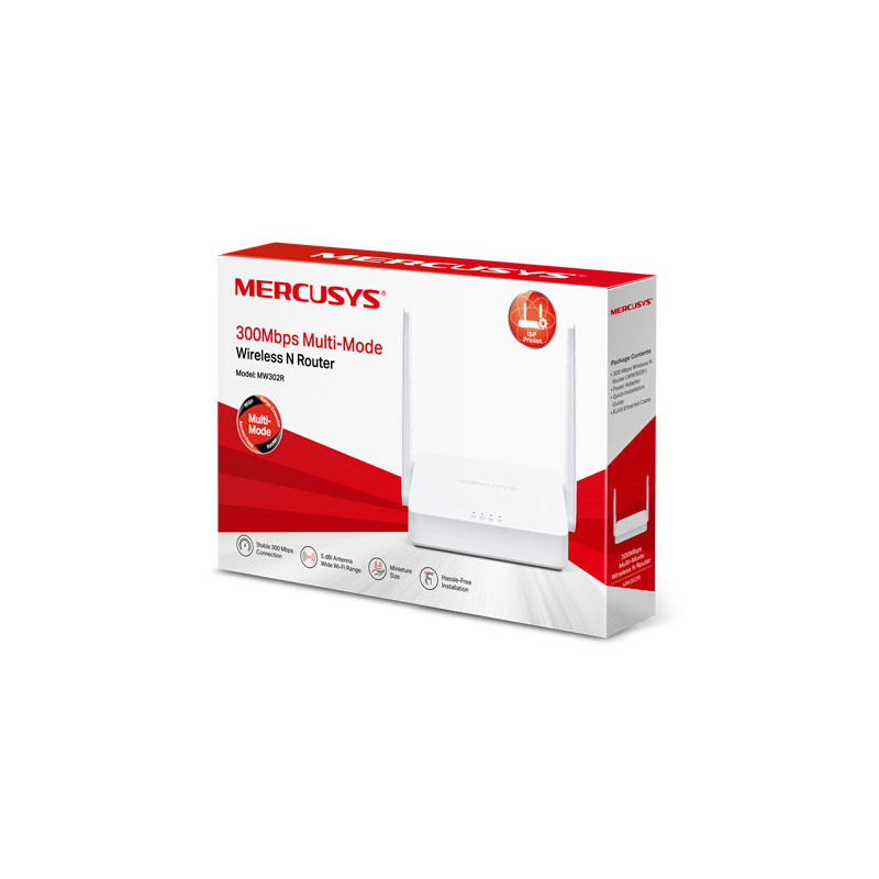 Router 2P Mercusys Mw302R 300Mbps