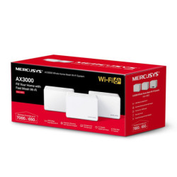 Sistema Mesh Mercusys Halo H80X(3-Pack) Ax3000