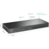 Switch Tp-Link Omada Tl-Sx3008F 8 Puertos 10G Sfp  Administrado