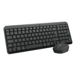 Teclado   Mouse Logitech Mk250 Wireless Black Latino