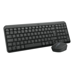 Teclado   Mouse Logitech Mk250 Wireless Black Latino