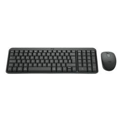 Teclado   Mouse Logitech Mk250 Wireless Black Latino