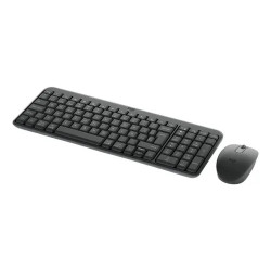 Teclado   Mouse Logitech Mk250 Wireless Black Latino