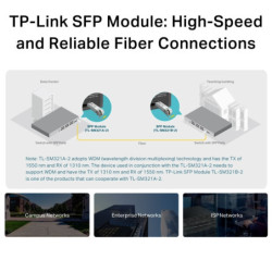 SFP OMADA SM321A 2 SM WDM BI DIR LC 10KM