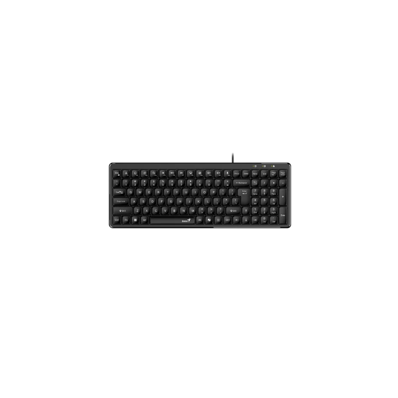 Teclado Genius LuxeMate 120 Black USB