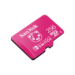 Tarjeta de Memoria Sandisk MicroSDXC 256GB UHS-I Card C10 U3 100Mb for Nintendo Switch Fortnite Edition