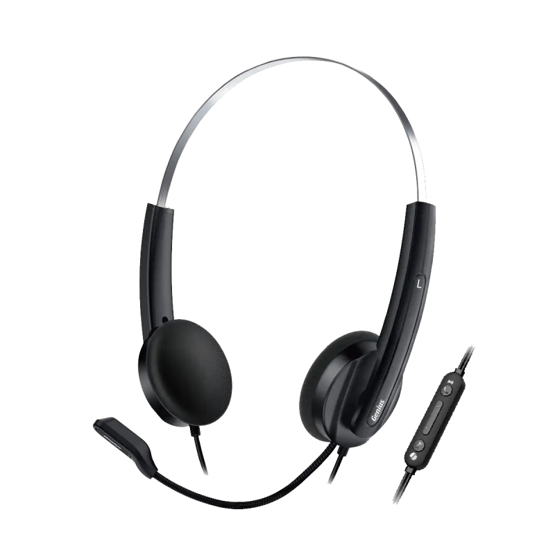 Auriculares   Microfono Genius Hs-220U Usb-C 2.4Mt