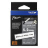 Cinta P/Rotuladora Termoc Brother 5.2Mm Blanco/Negro