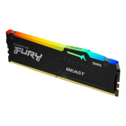 Memoria Ddr5 16Gb Kingston 5600Mhz Fury Beast Black Rgb