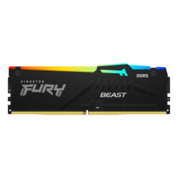 Memoria Ddr5 16Gb Kingston 5600Mhz Fury Beast Black Rgb