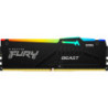 Memoria Ddr5 16Gb Kingston 6000Mhz Fury Beast Black Rgb