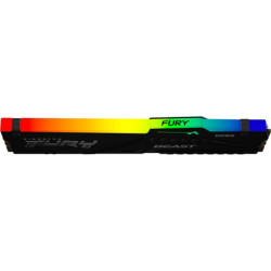 Memoria Ddr5 16Gb Kingston 6000Mhz Fury Beast Black Rgb