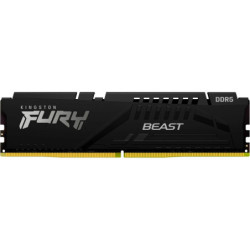 Memoria Ddr5 16Gb Kingston 6400Mhz Cl32 Fury Beast Black
