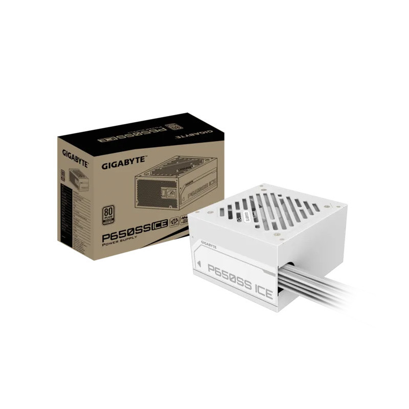 Fuente 650W Gigabyte 80 Plus Silver Gp-P650Ss Ice