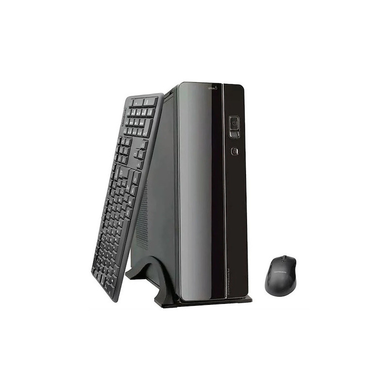 Gabinete Performance Slim Kitx3 Nsv3 Teclado Mouse 600W Usb C