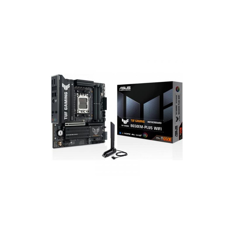 Motherbd Asus Am5 Tuf Gaming B650Em-Plus Wifi Ddr5 Box