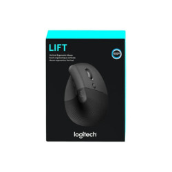 Mouse Logitech Lift Vertical Wireless Negro