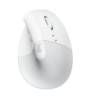 Mouse Logitech Lift Vertical Wireless White 910-006469
