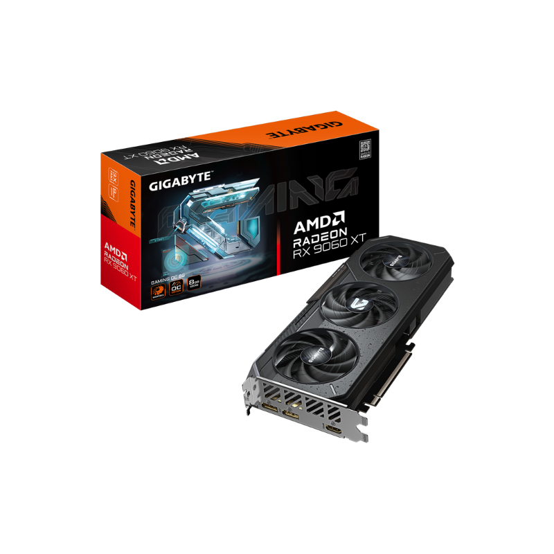 Placa De Video 8Gb Rx 9060Xt Gigabyte Gaming Oc 8Gb