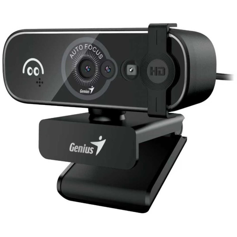 Webcam Genius Facecam Open Black Face Recognition