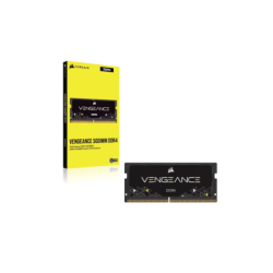 Memoria Ram SODIMM CORSAIR VENGEANCE 16GB DDR4 3200MHz CL22 1.20V Single Negro