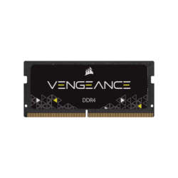 Memoria Ram SODIMM CORSAIR VENGEANCE 16GB DDR4 3200MHz CL22 1.20V Single Negro