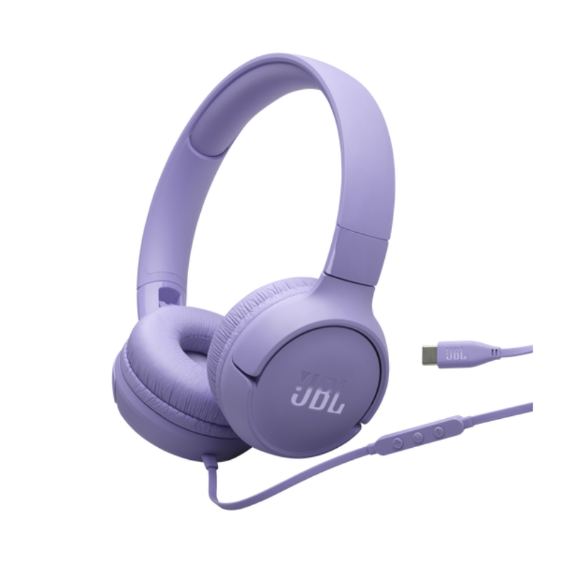 AURICULAR JBL T520C VIOLETA USB C
