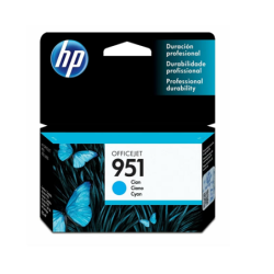 Cartucho CN050AL HP 951 Cyan Officejet Ink Cartucho