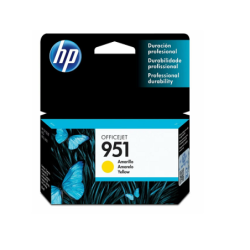 Cartucho CN052AL HP 951 Yellow Officejet Ink Cartucho