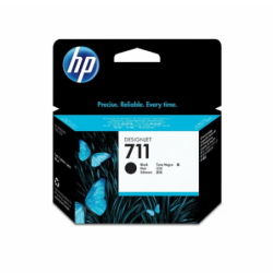 Cartucho CZ133A HP 711 BK LA Ink Cartucho 80 ml
