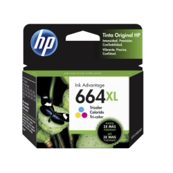 Cartucho F6V30AL HP 664XL Tri color Ink Cartucho
