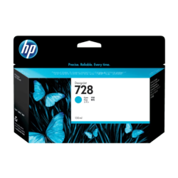 Cartucho F9J67A HP 728 130 ml Cyan Ink Cartucho
