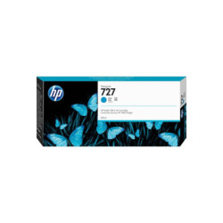 Cartucho F9J76A HP 727 300 ml Cyan Ink Cartucho