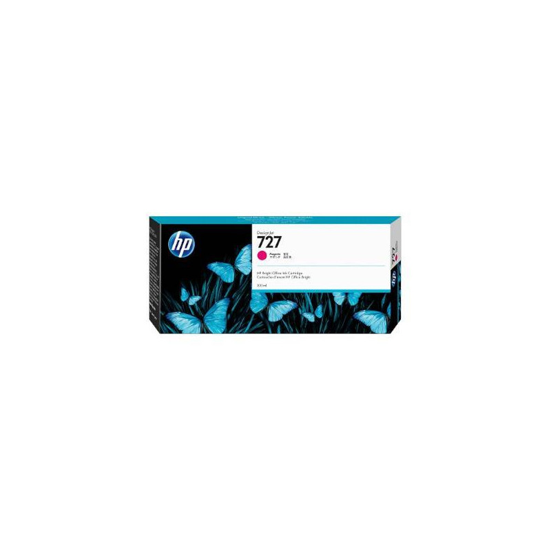Cartucho F9J77A HP 727 300 ml Magenta Ink Cartucho