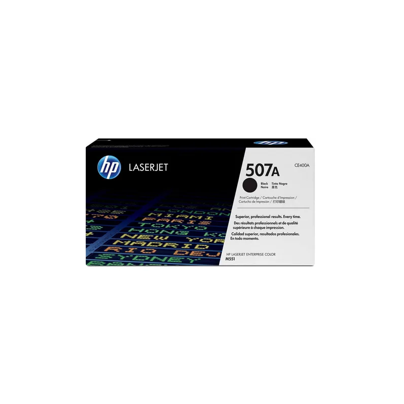 Toner HP TONER 507A BK CE400A