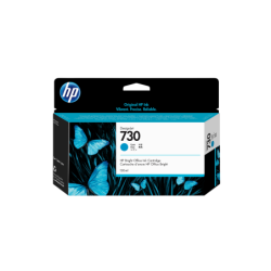 Cartucho P2V62A HP 730 130 ml Cyan Ink Cartucho