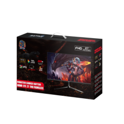 Monitor Gamer Raptor Hawk Eye 27" Frameless IPS FHD 200Hz 1Ms HDMI-DP Negro