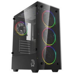 Gabinete Raptor Sentinel c/Fuente Raptor Volt 500W 80+ Bronze