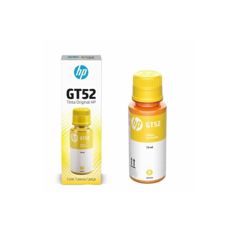 M0H56AL Botella de Tinta HP GT52 70ml Amarillo M0H56AL