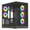Gabinete Atx Arkham Rascal 5 Ventiladores Argb