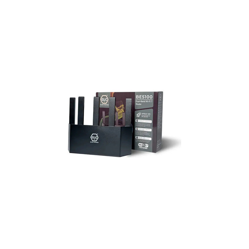 Router Glc Apolo W9 Wifi 7  Be3600 Dual Band 2.5G