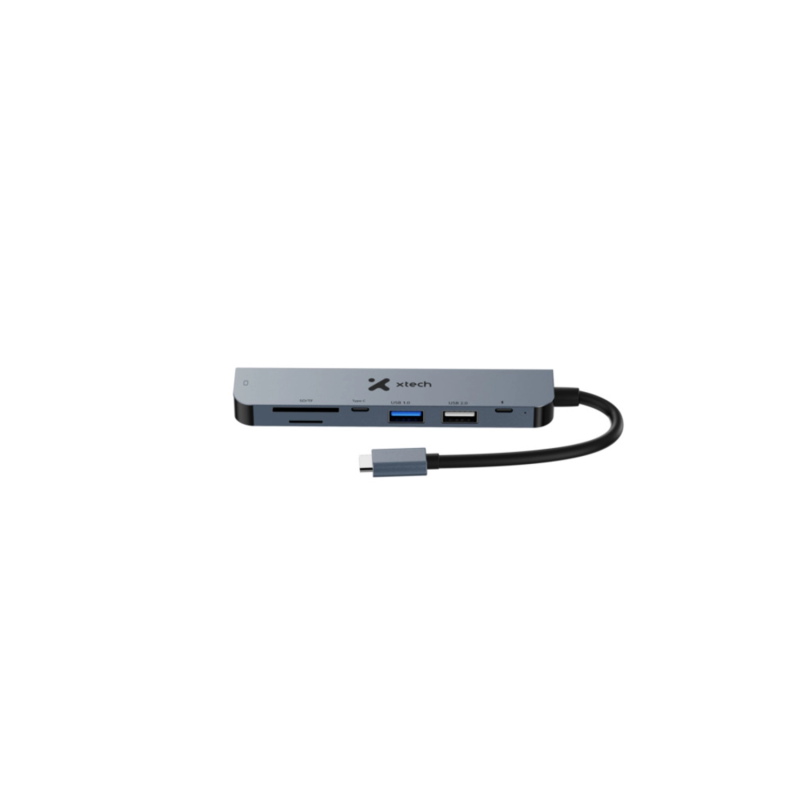 Adaptador Xtech  Multipuerto  7 en 1   USB C