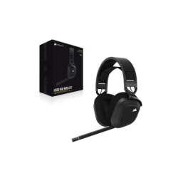 Auricular gaming Corsair HS80 RGB wireless con audio espacial - carbón