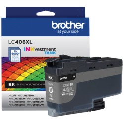 Cartucho de Tinta Brother LC406XLBKS Negro