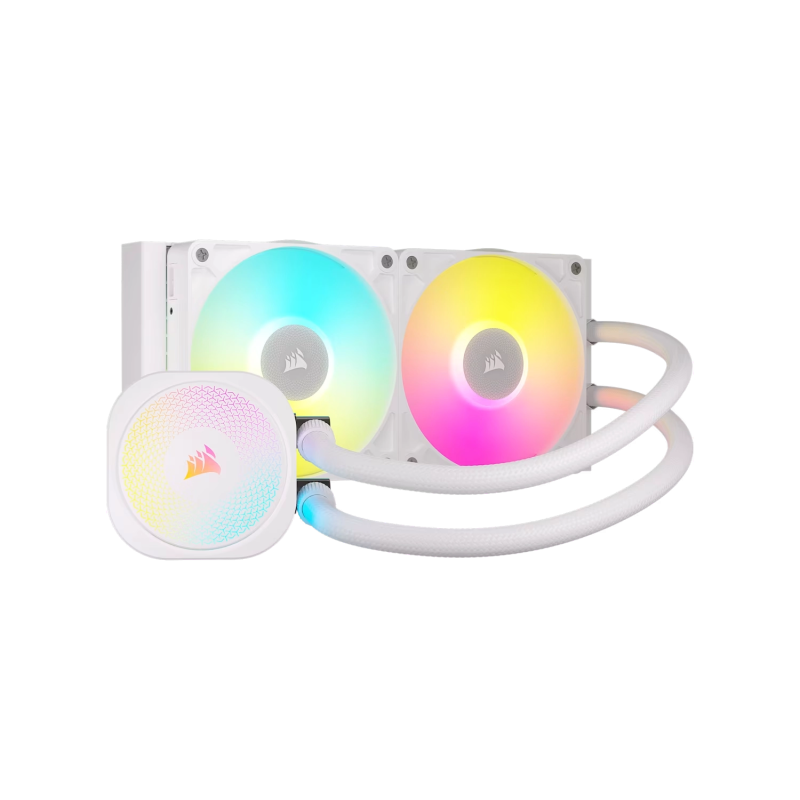 Liquid cooler CORSAIR iCUE LINK TITAN 240 RX RGB Blanco