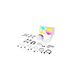 Liquid cooler CORSAIR iCUE LINK TITAN 240 RX RGB Blanco