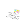 Liquid cooler CORSAIR iCUE LINK TITAN 240 RX RGB Blanco