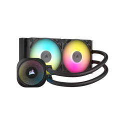 Liquid cooler CORSAIR iCUE LINK TITAN 240 RX RGB Negro