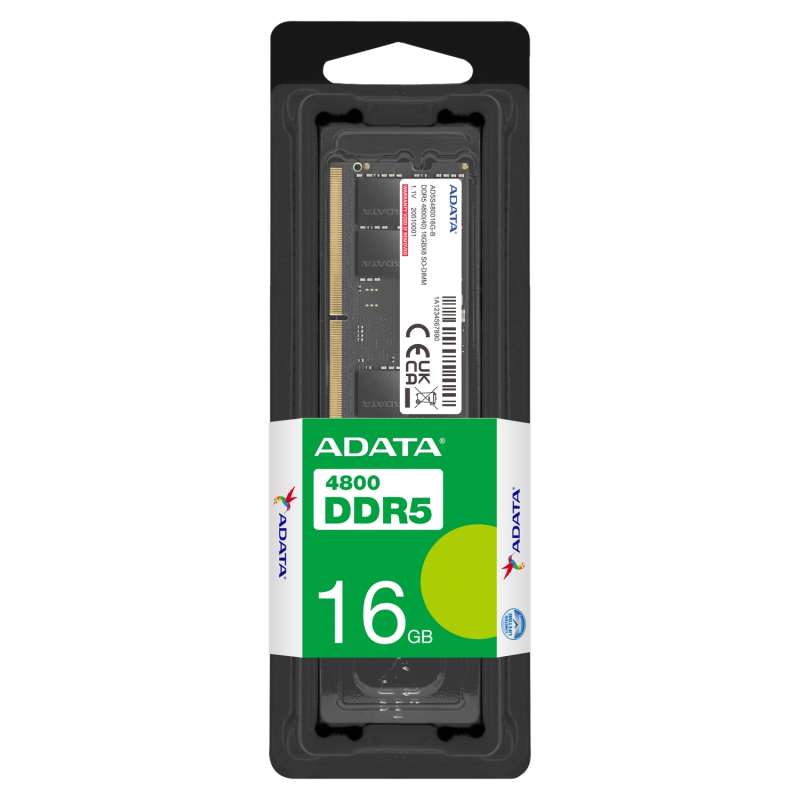 Memoria Ram SODIMM ADATA 16GB DDR5 4800MHz CL40 1.