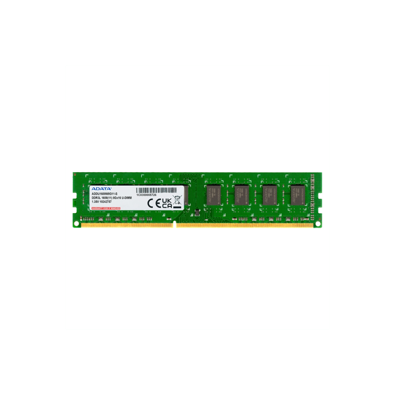 Memoria Ram UDIMM ADATA 8GB DDR3L 1600MHz CL11 1.35V